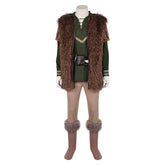Drachenzähmen leicht gemacht Hicks der Hüne grün Kostüm Set Cosplay Outfits